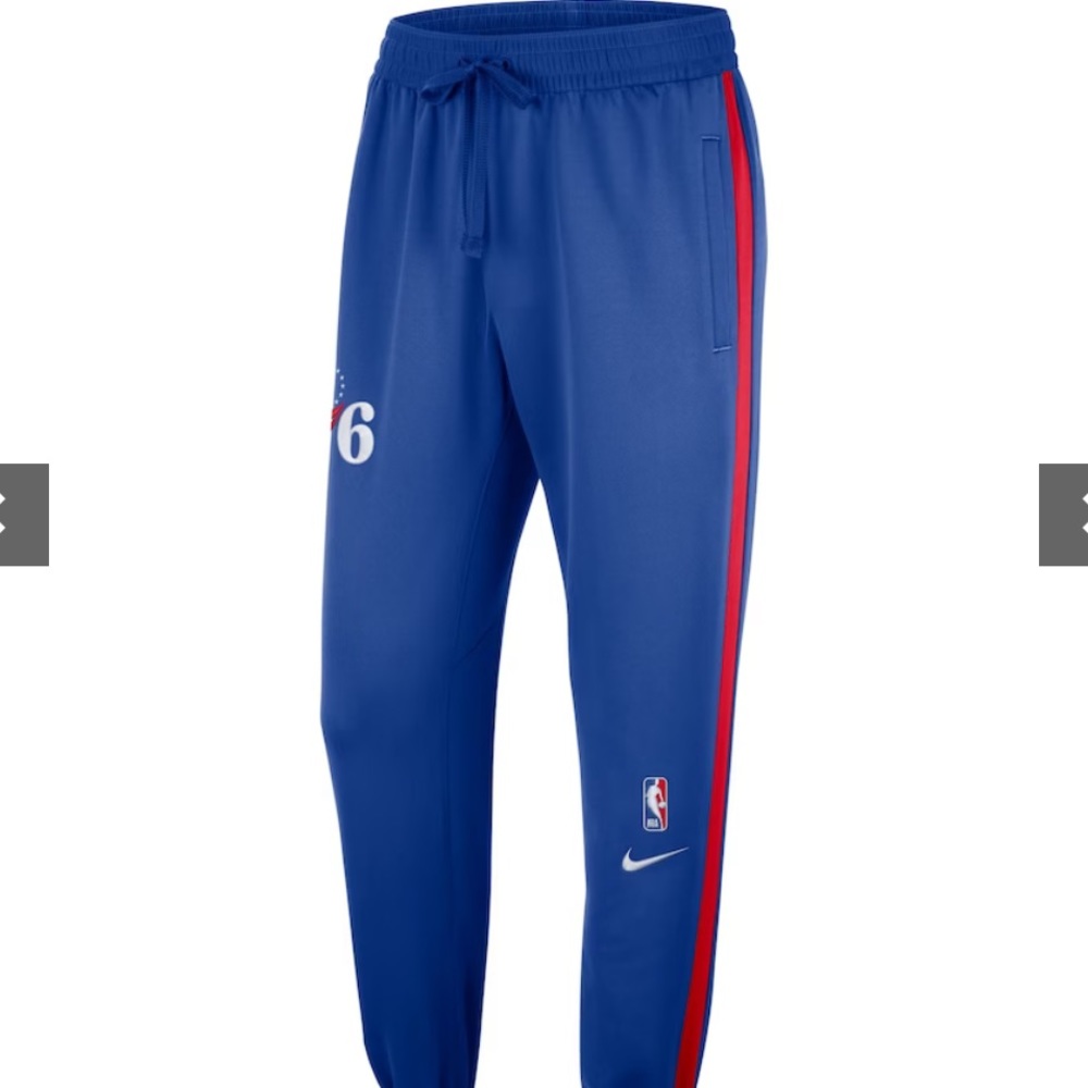 Men's Nike Philadelphia 76ers Authentic Showtime Performance Pants DN8106-495